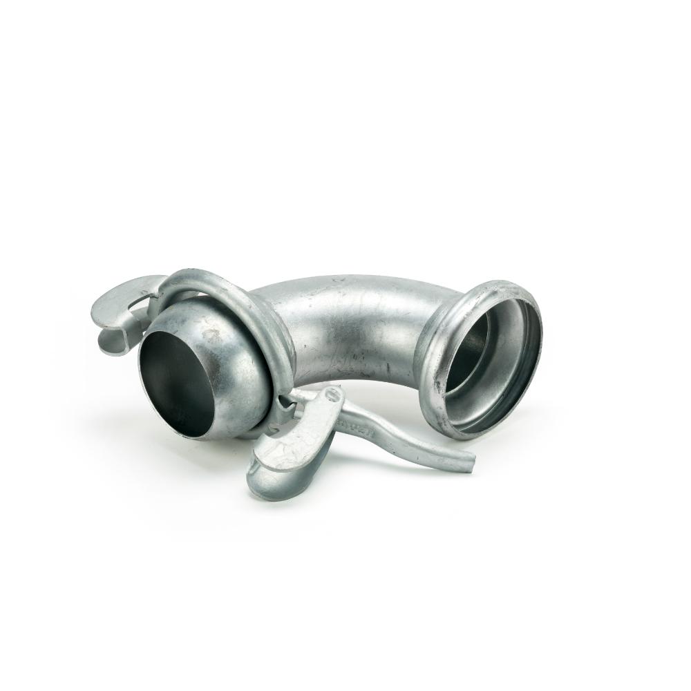 Bauer Type Leverlock 90° Bend Male x Female