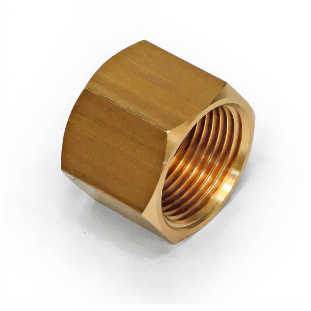 Brass Nut & Tail Couplings Brass Female Hex Nut