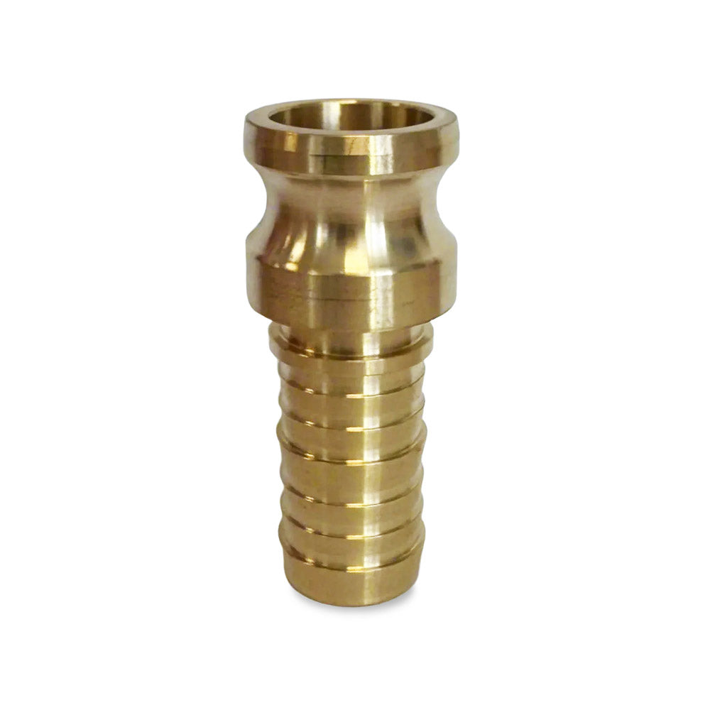 Brass Type E Multi Serrated Hosetail Camlock Coupling