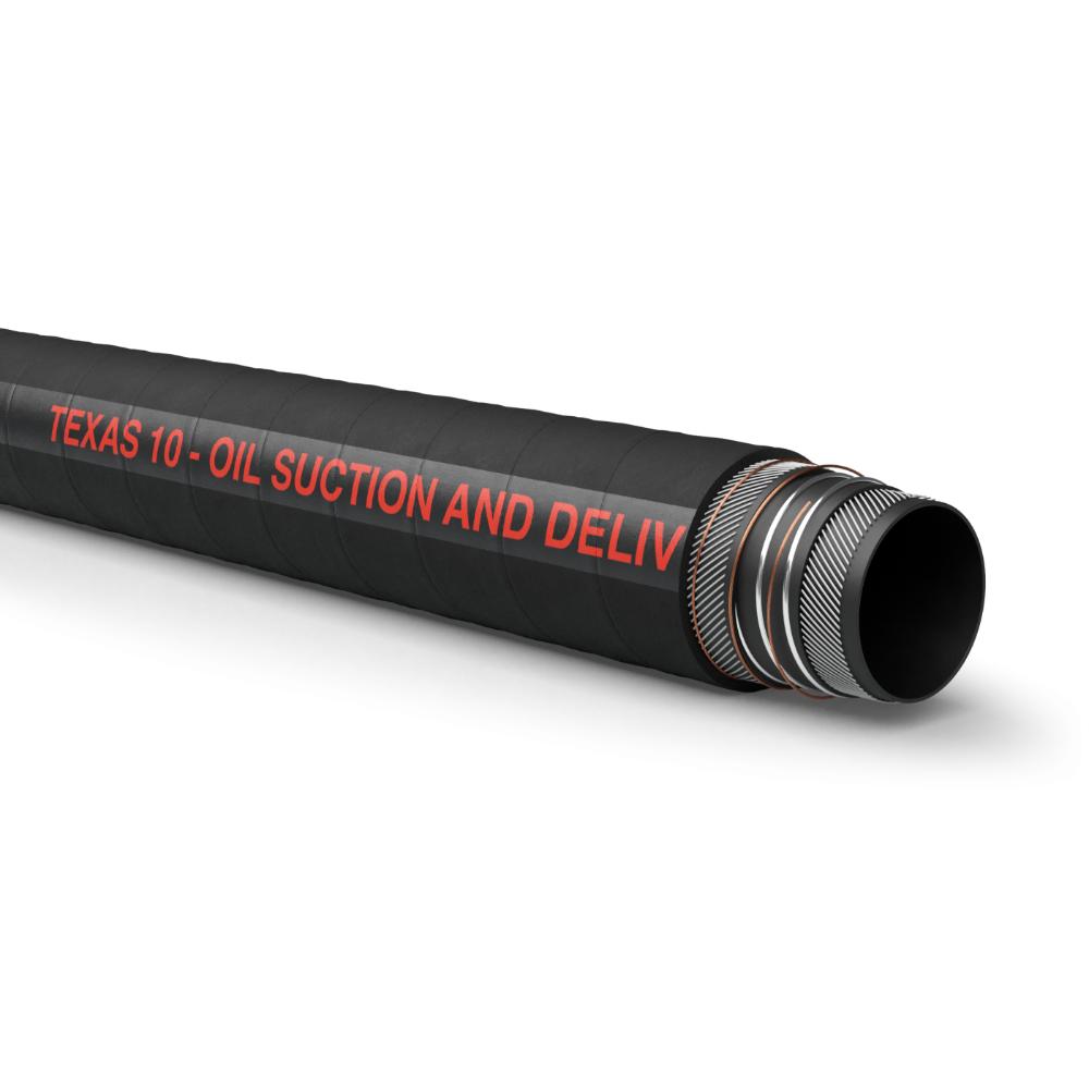 Texas 10 Suction & Discharge 10bar NBR Oil / Hydrocarbon hose