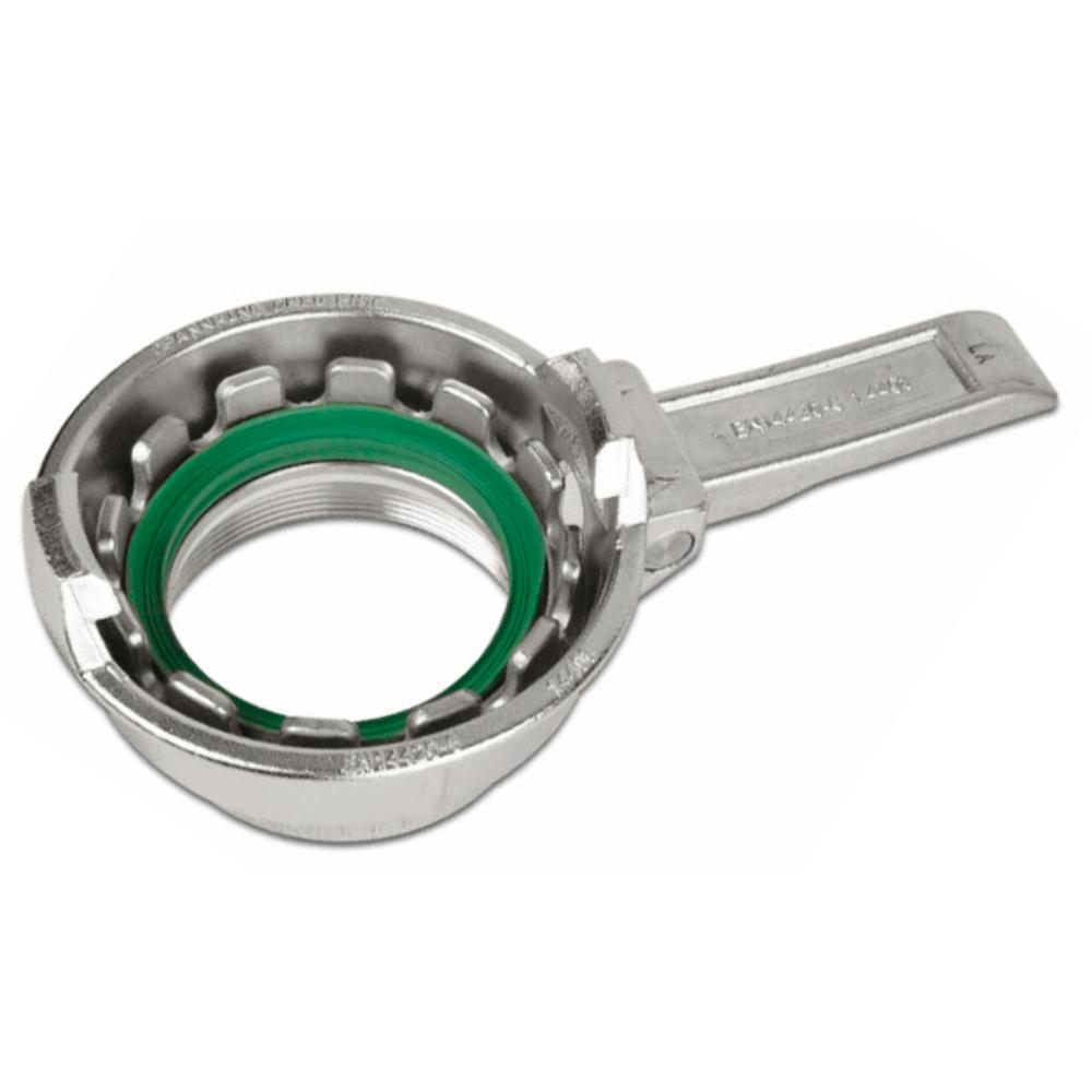 Tankwagon Complete Stainless Steel 316 MK Style Coupling c/w Crown & Lever