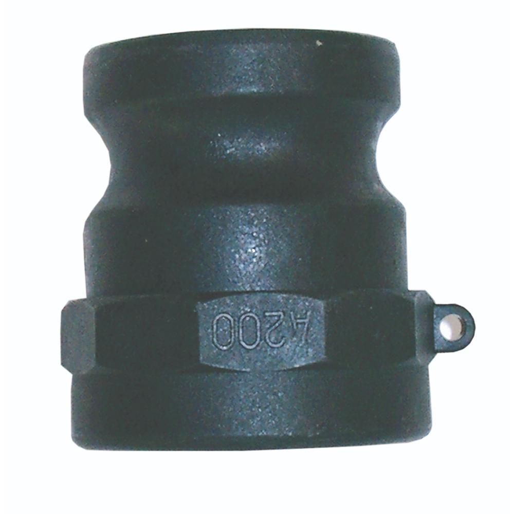 Polypropylene Type A Camlock x BSPP Female