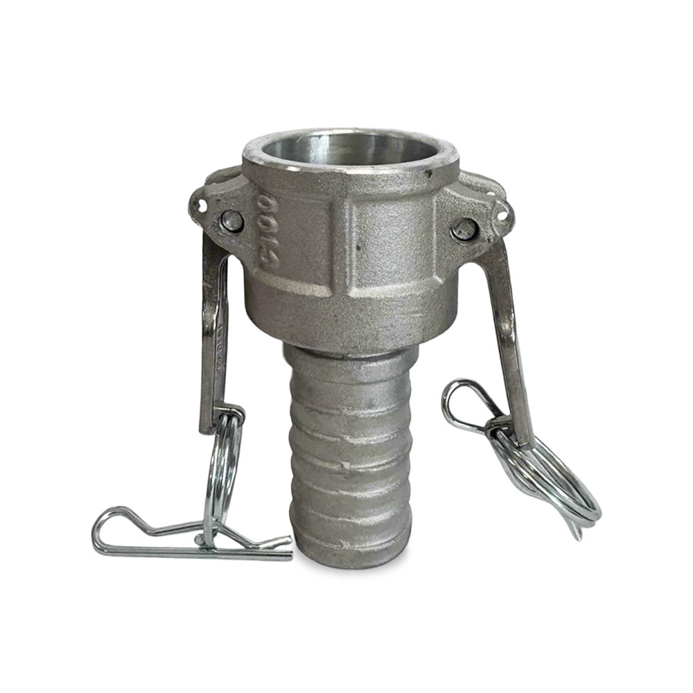 Aluminum Type C Multi Serrated Hosetail Camlock Coupling