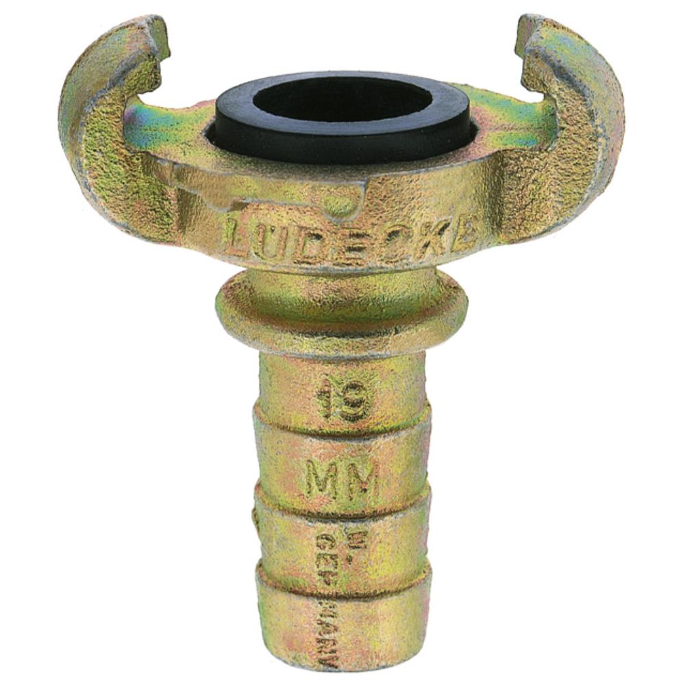 QR Couplings Ludecke DIN3489 Claw QR c/w Safety Collar