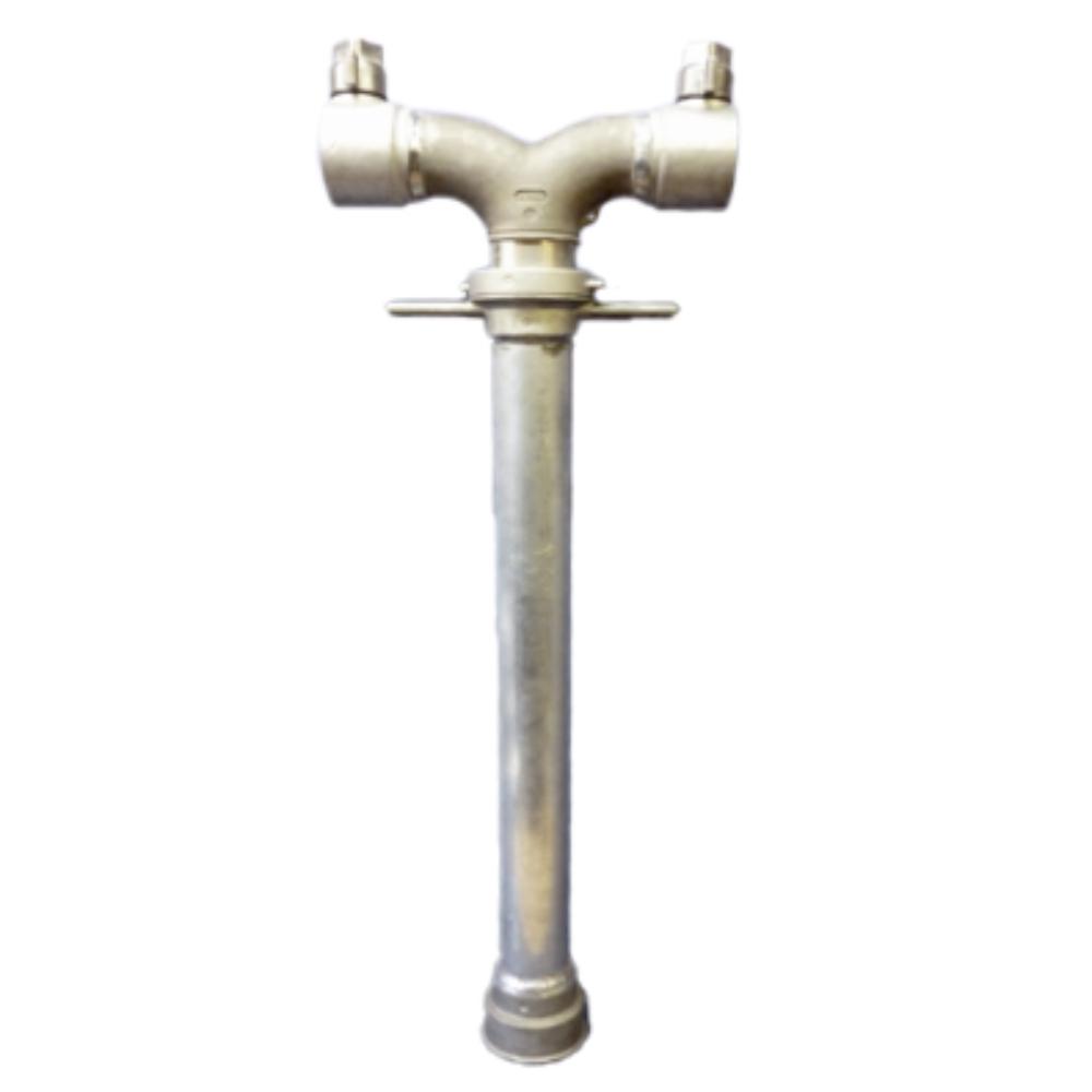 Instantaneous Accessories Aluminium Double Head Swivel Standpipe