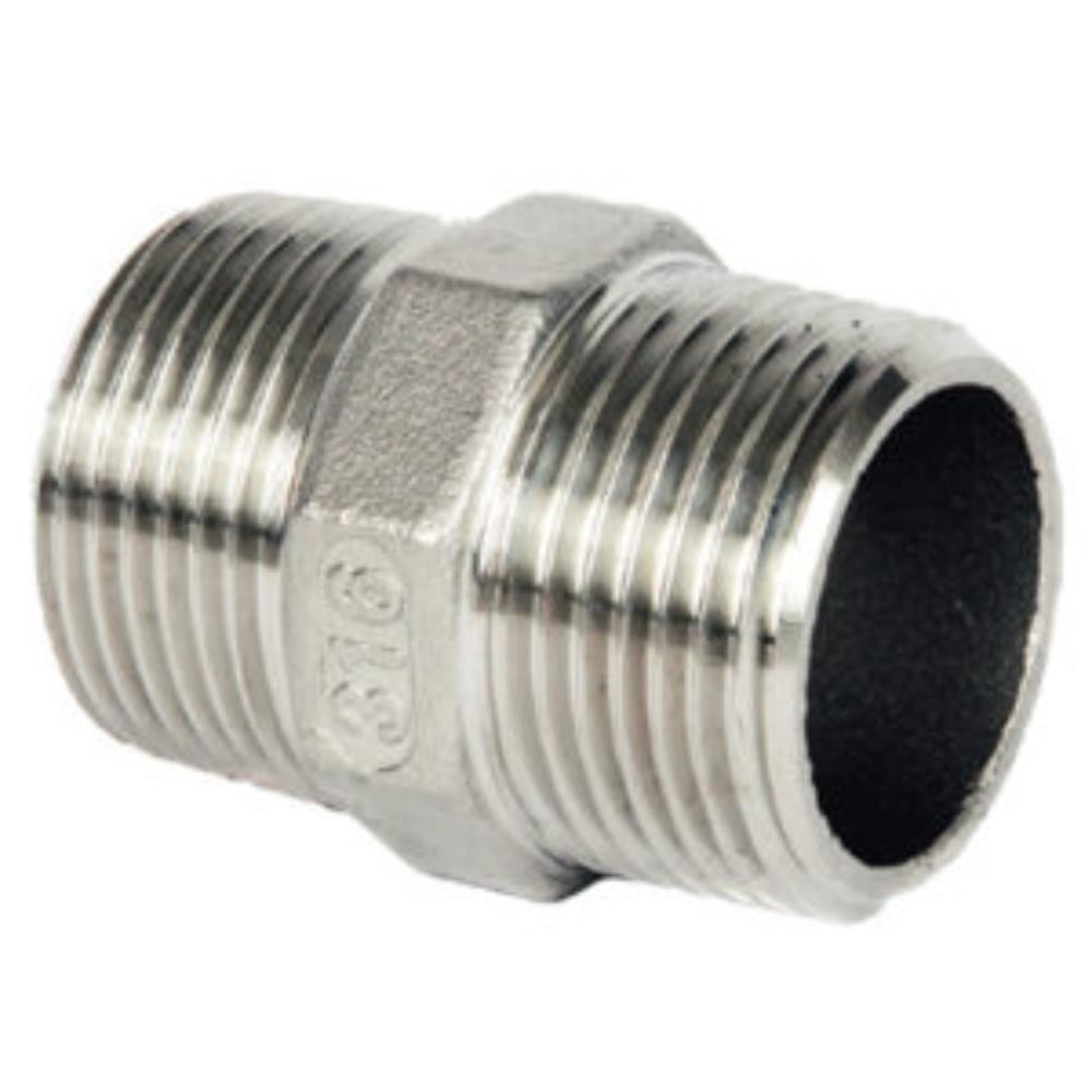 Stainless Steel 316 150lb Hexagon Nipples – Integraflex