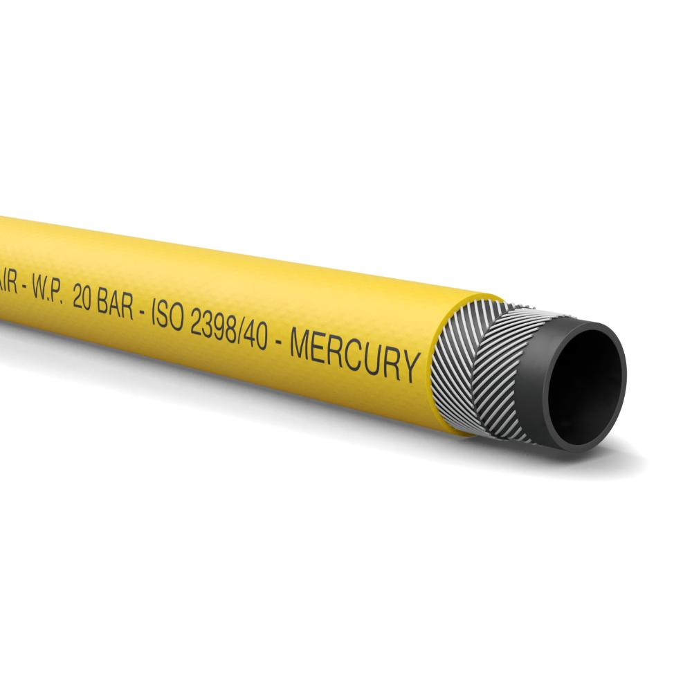 Yellow 20bar Long Length Air Hose EN2398