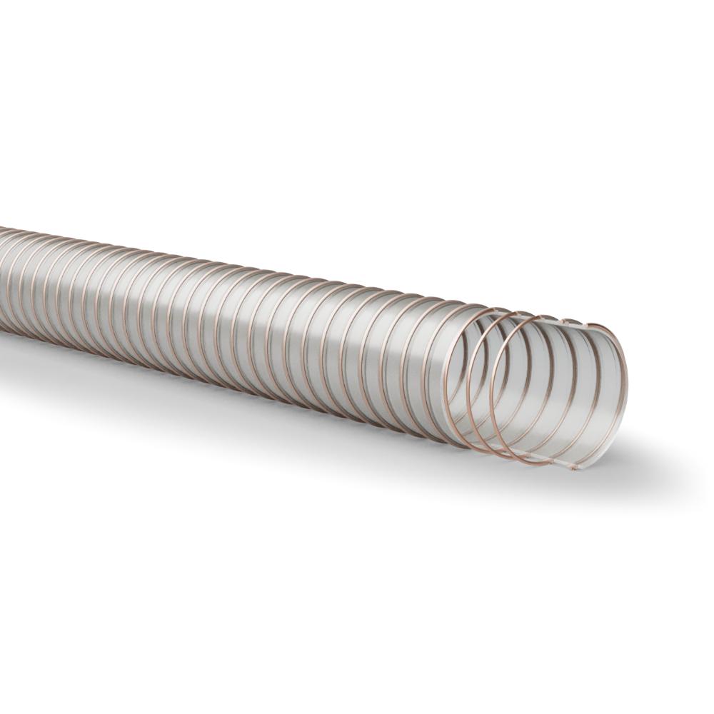 Pureflex Medium - Clear Medium Duty Polyurethane Ducting 0.7mm Wall