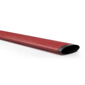 PROGRESS Red Rubberised Type 3 Fitted M/F Instantaneous Fire Hose